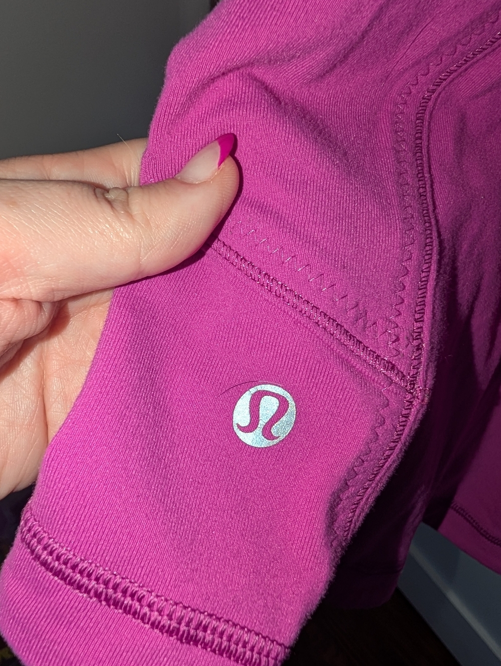 Lululemon Forme Jacket II in Raspberry Luon - Picture 6 of 6